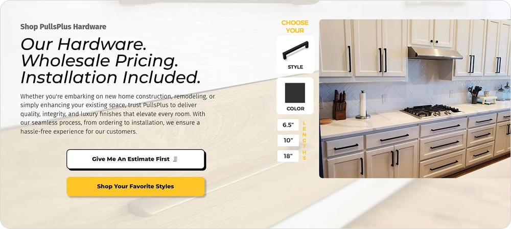 Weitere Website-Seite mit Quiz
