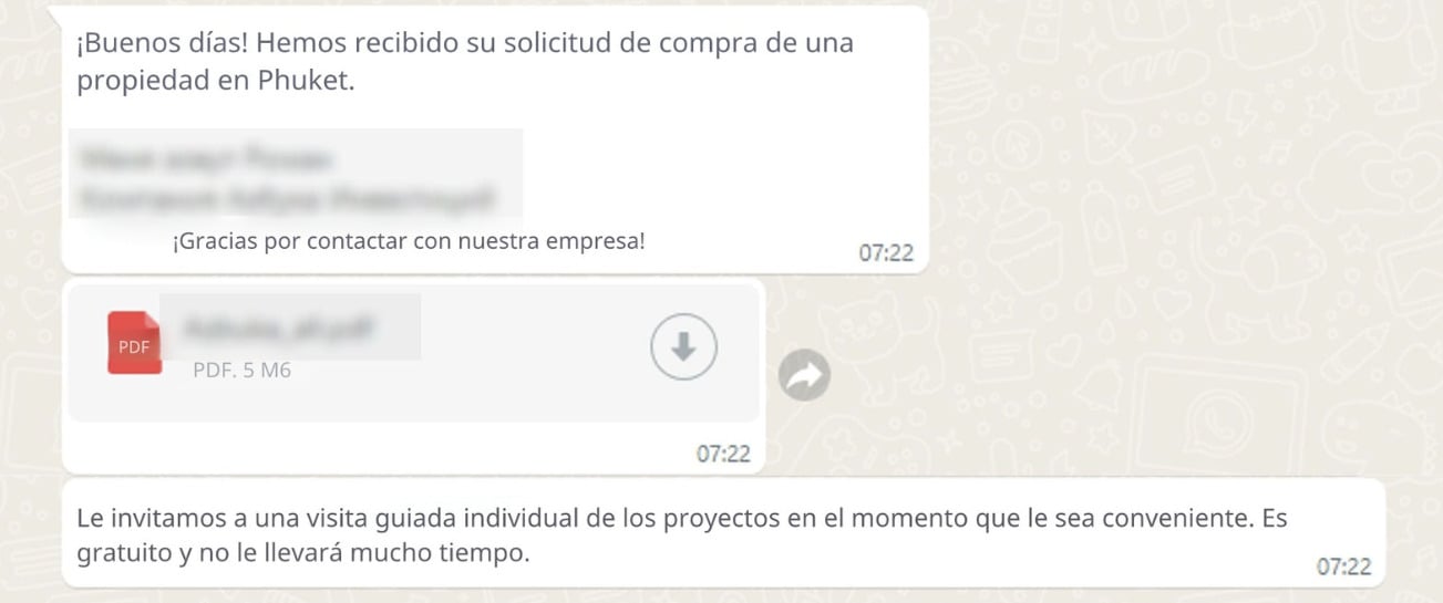 WhatsApp chat