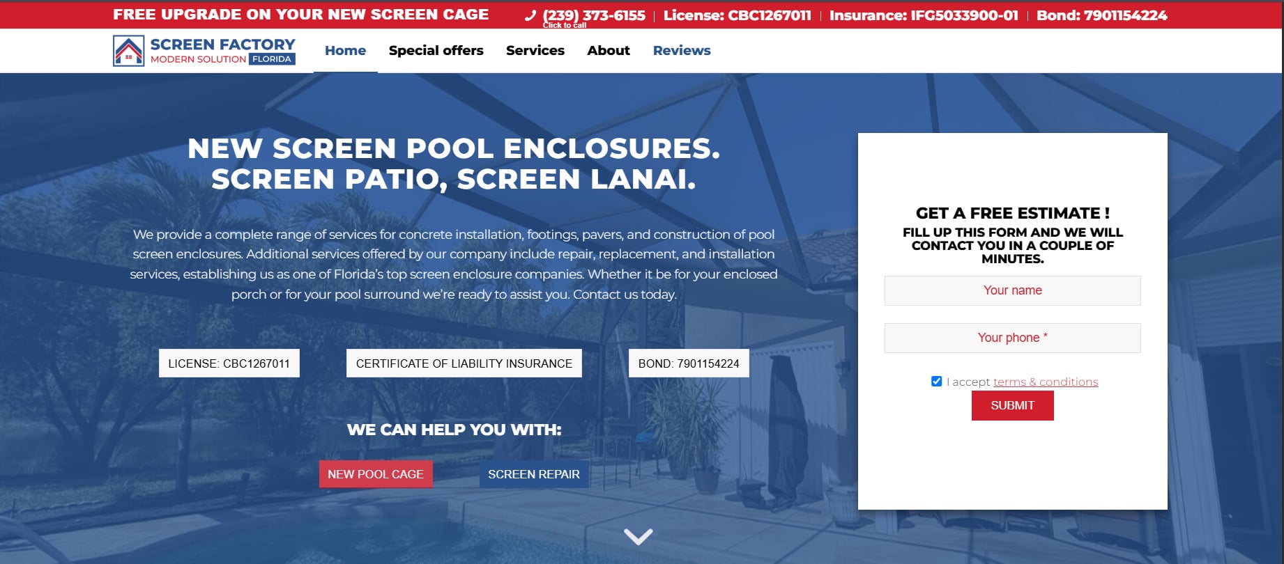 Website page