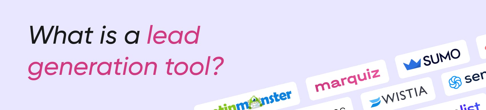 What is a lead generation tool