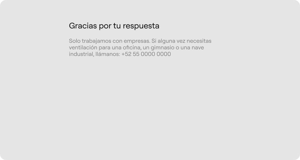 Página de descalificación