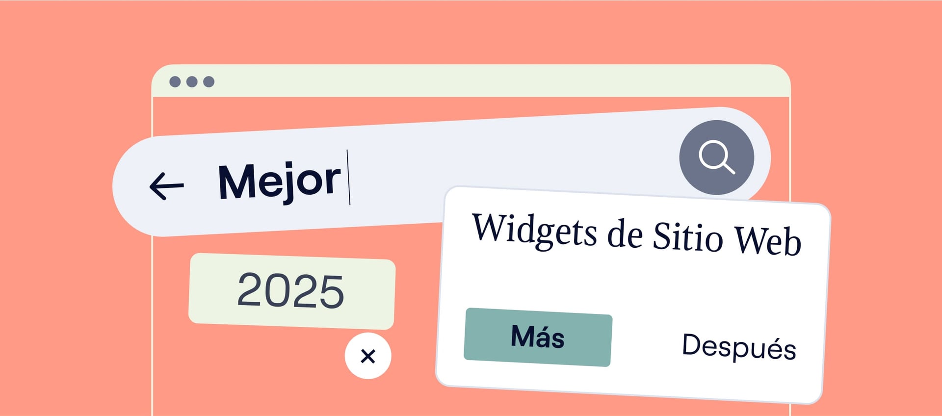 10 tipos de widgets clicables con ejemplos en 2026