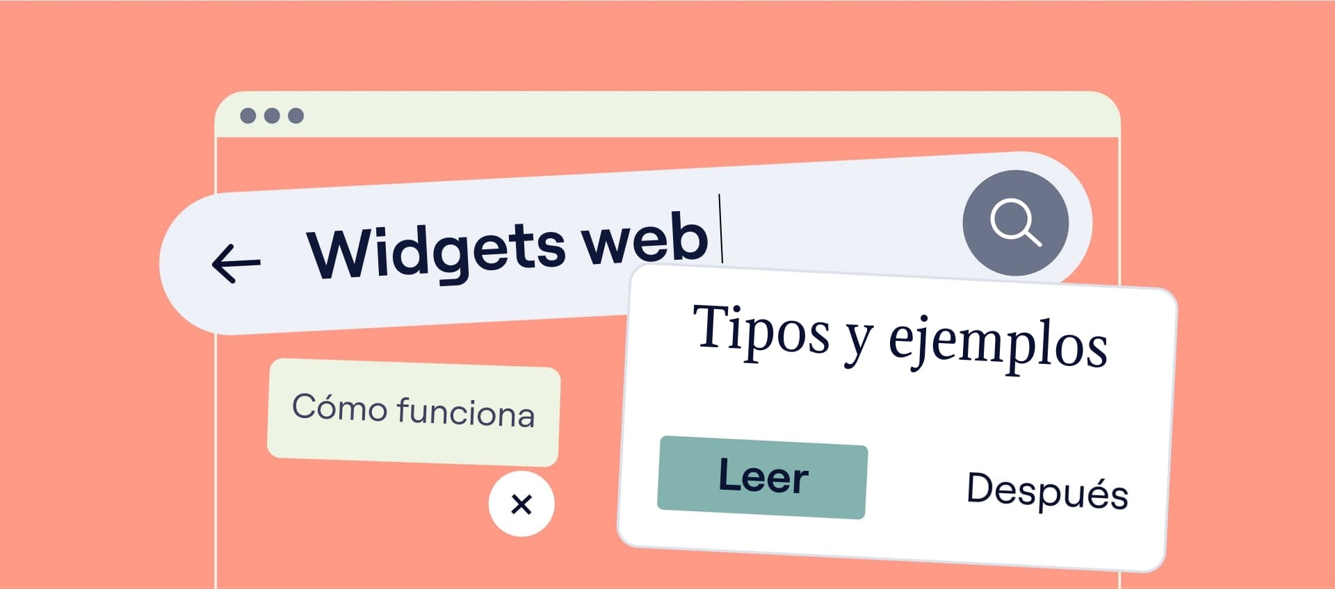 ¿Qué es un widget web? Tipos, ejemplos y cómo funciona