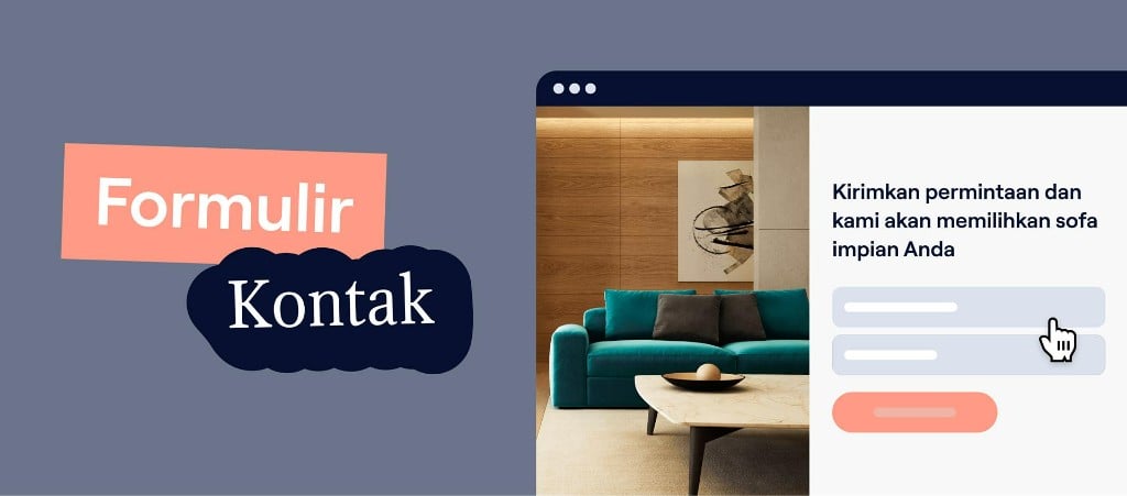8 contoh formulir “Hubungi Kami” yang luar biasa untuk website