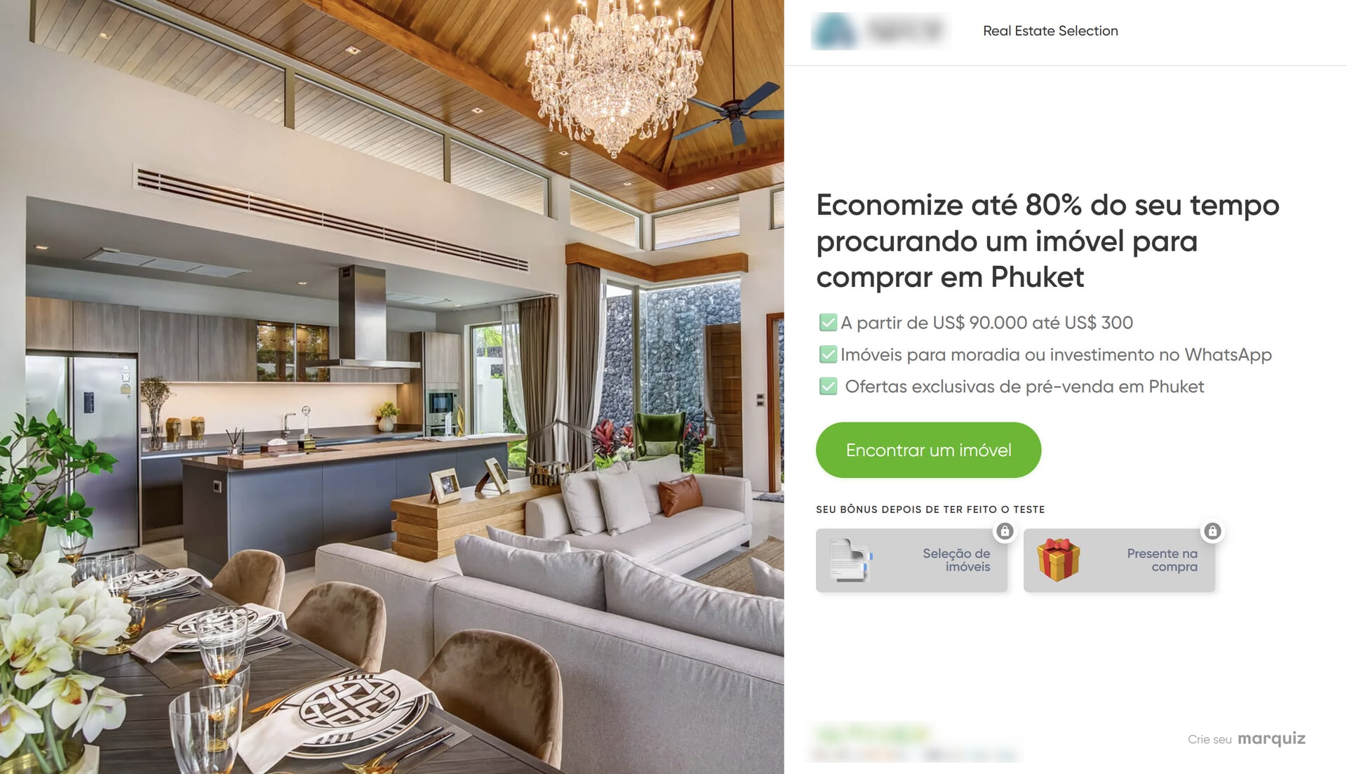 Quiz start page