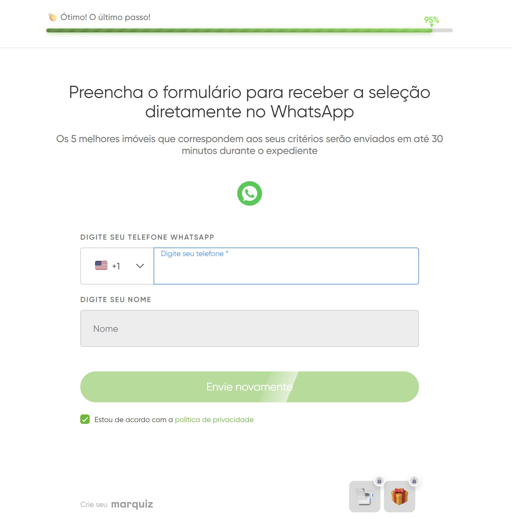 Lead form
