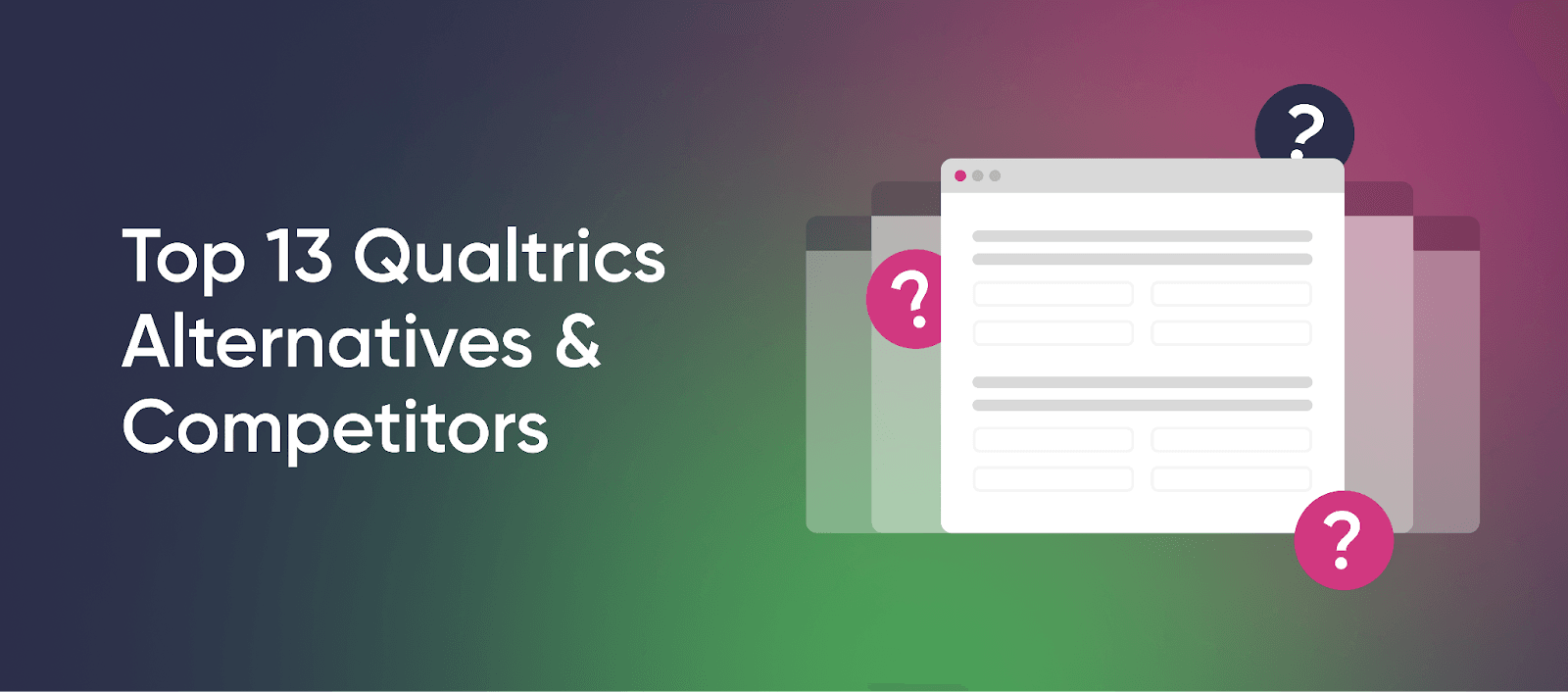 As 13 Melhores Alternativas e Concorrentes do Qualtrics [Atualização 2023]