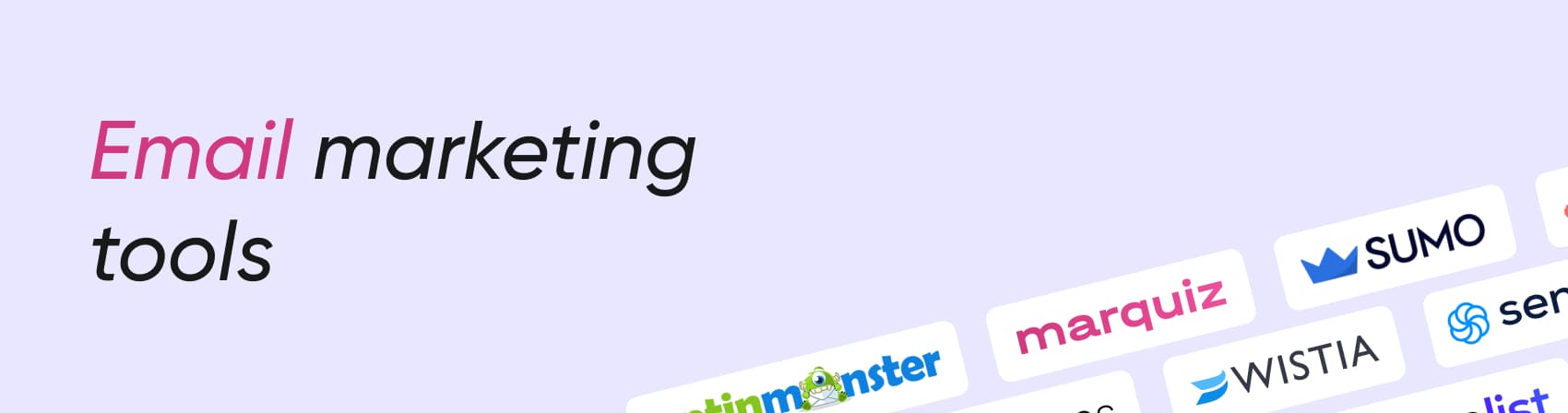 Email marketing tools
