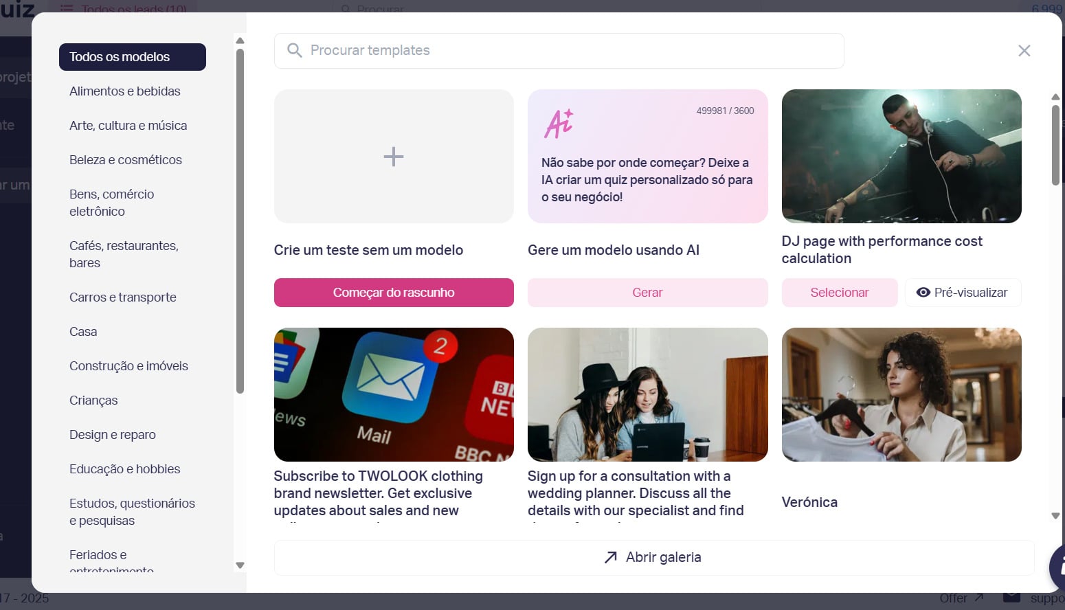 Create quiz