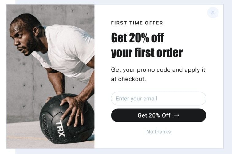 Popup de Intenção de Saída