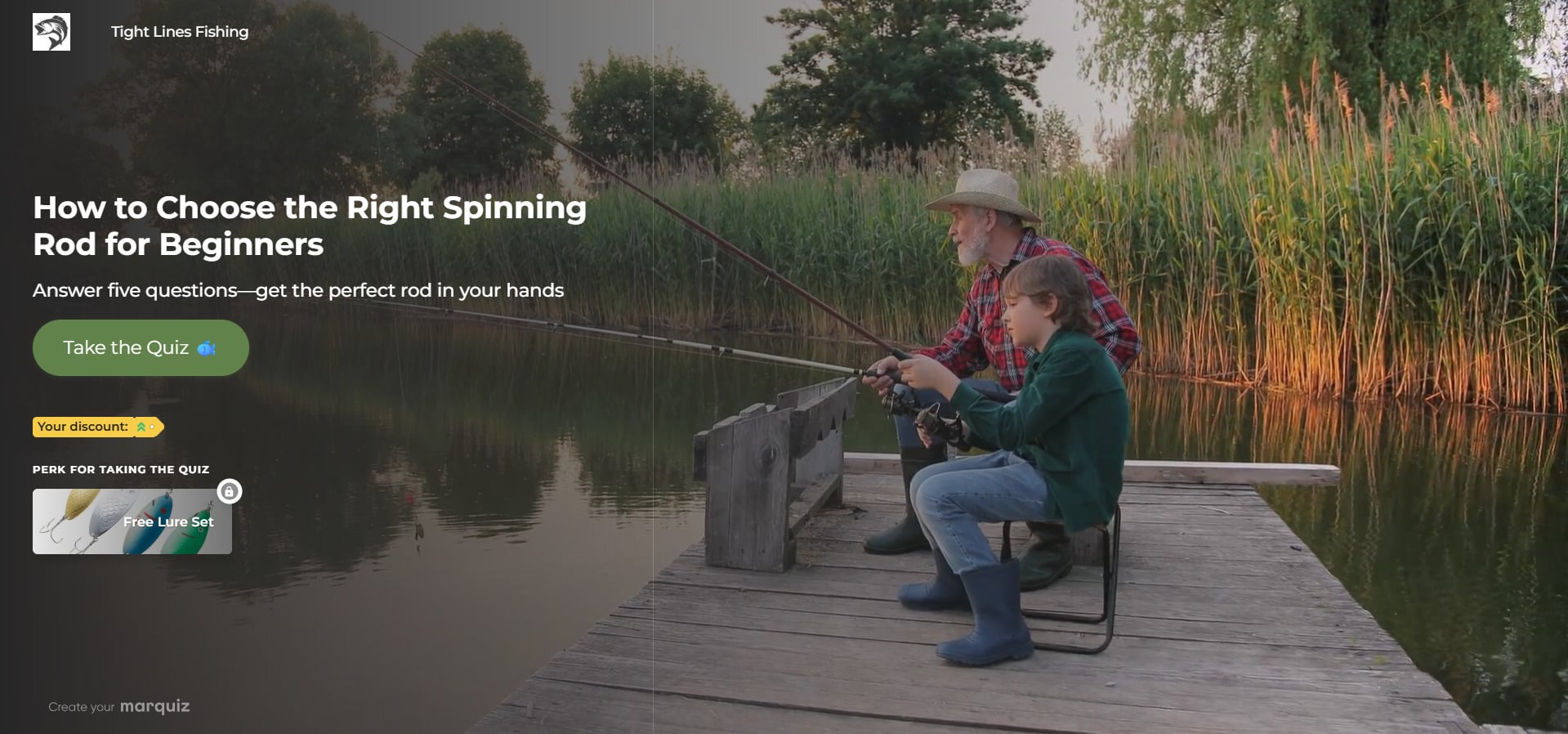 A Spinning Rod quiz template