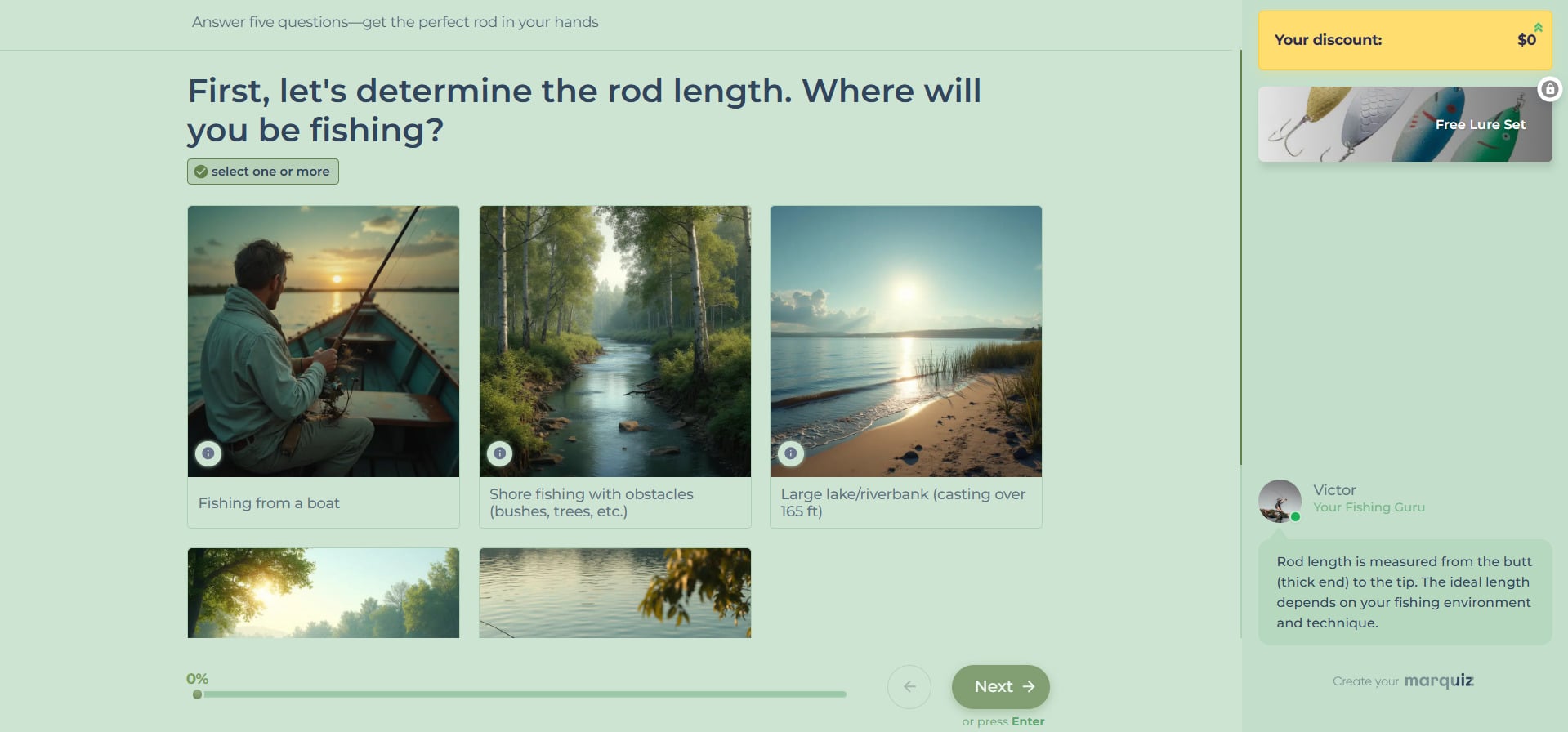Quiz first question