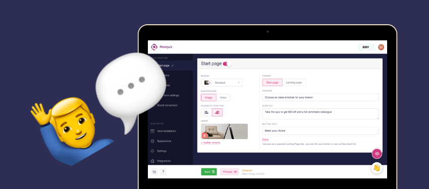 Ask Relevant Questions In a Quiz