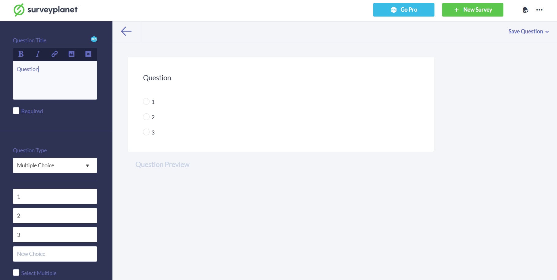 SurveyPlanet builder