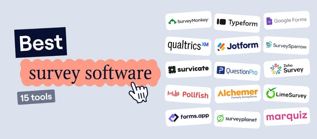 15 best survey software tools in 2026