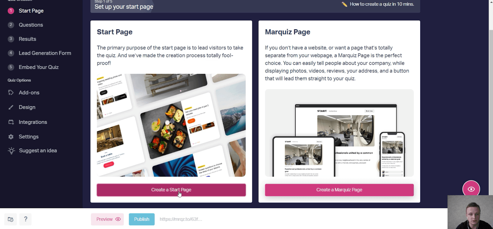 4Q Formula - Start Page
