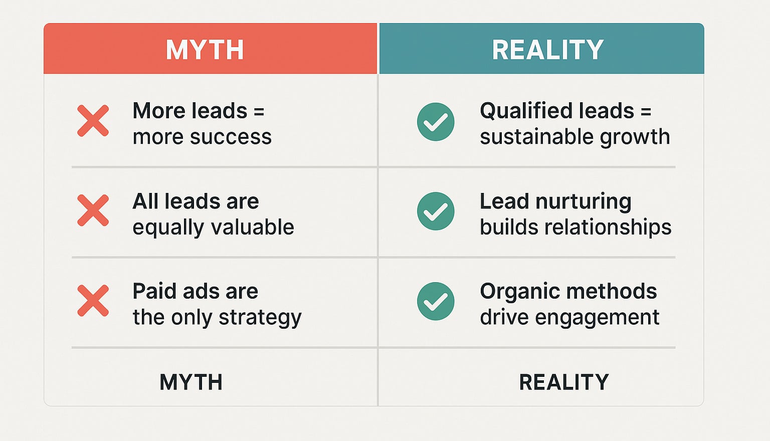 Myths and reality