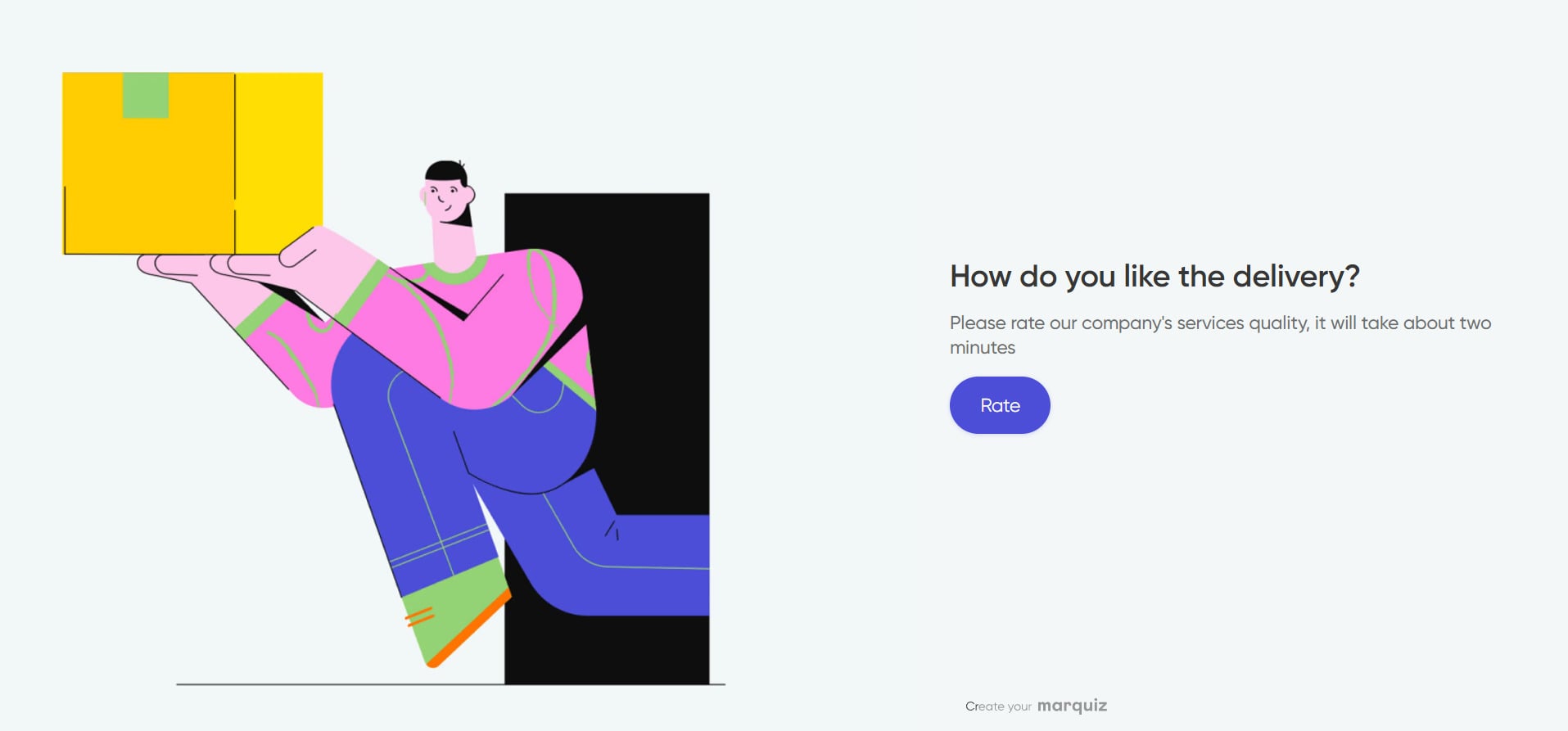 Delivery quiz