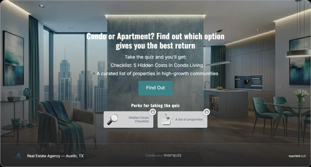 A cluttered start page may become a major dropoff point