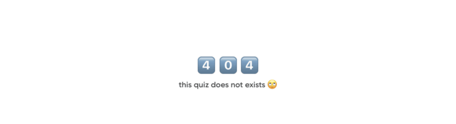 Errors during domain connection with quiz