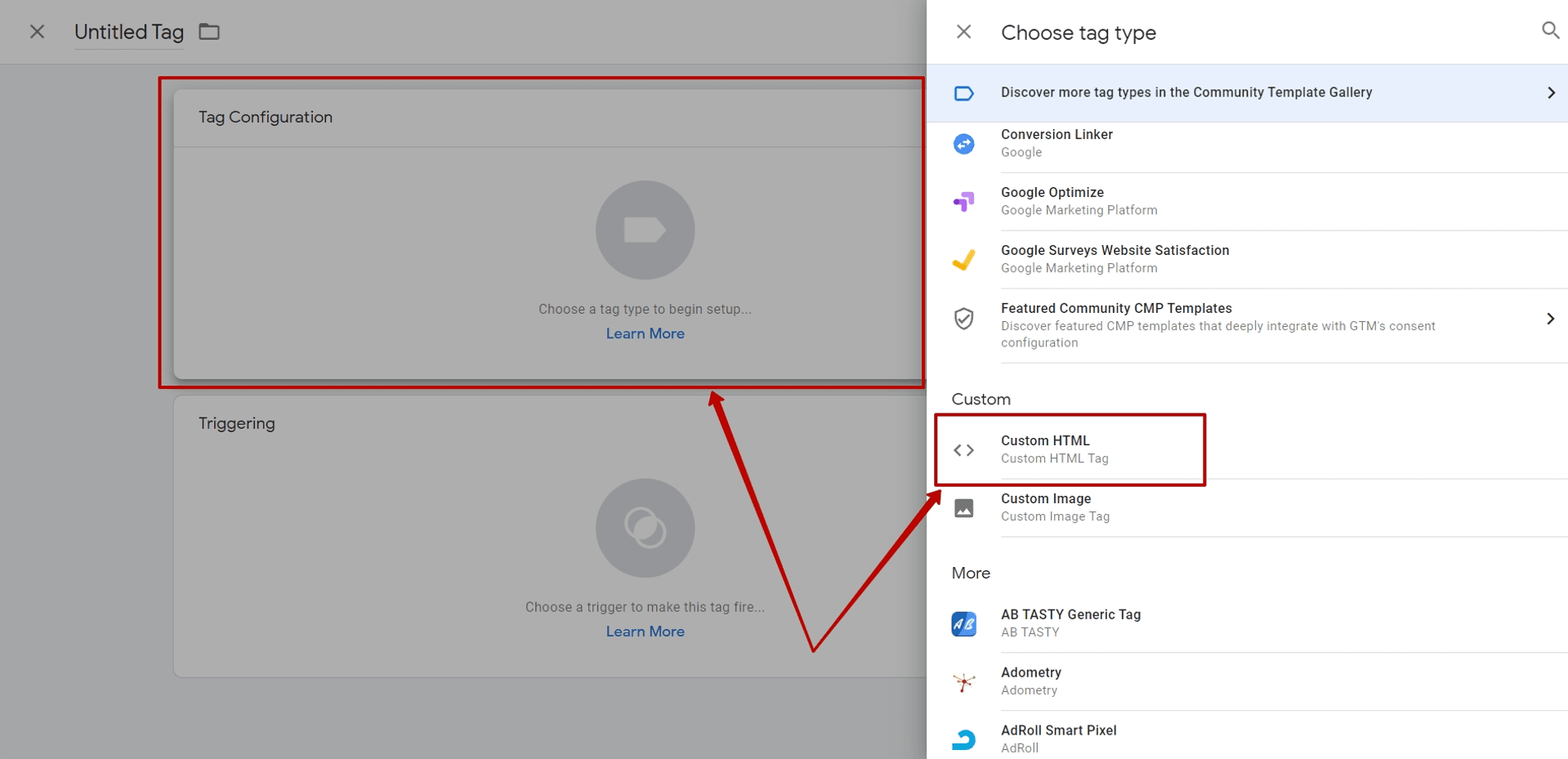 How to add Marquiz to a website using Google Tag Manager (GTM) 2