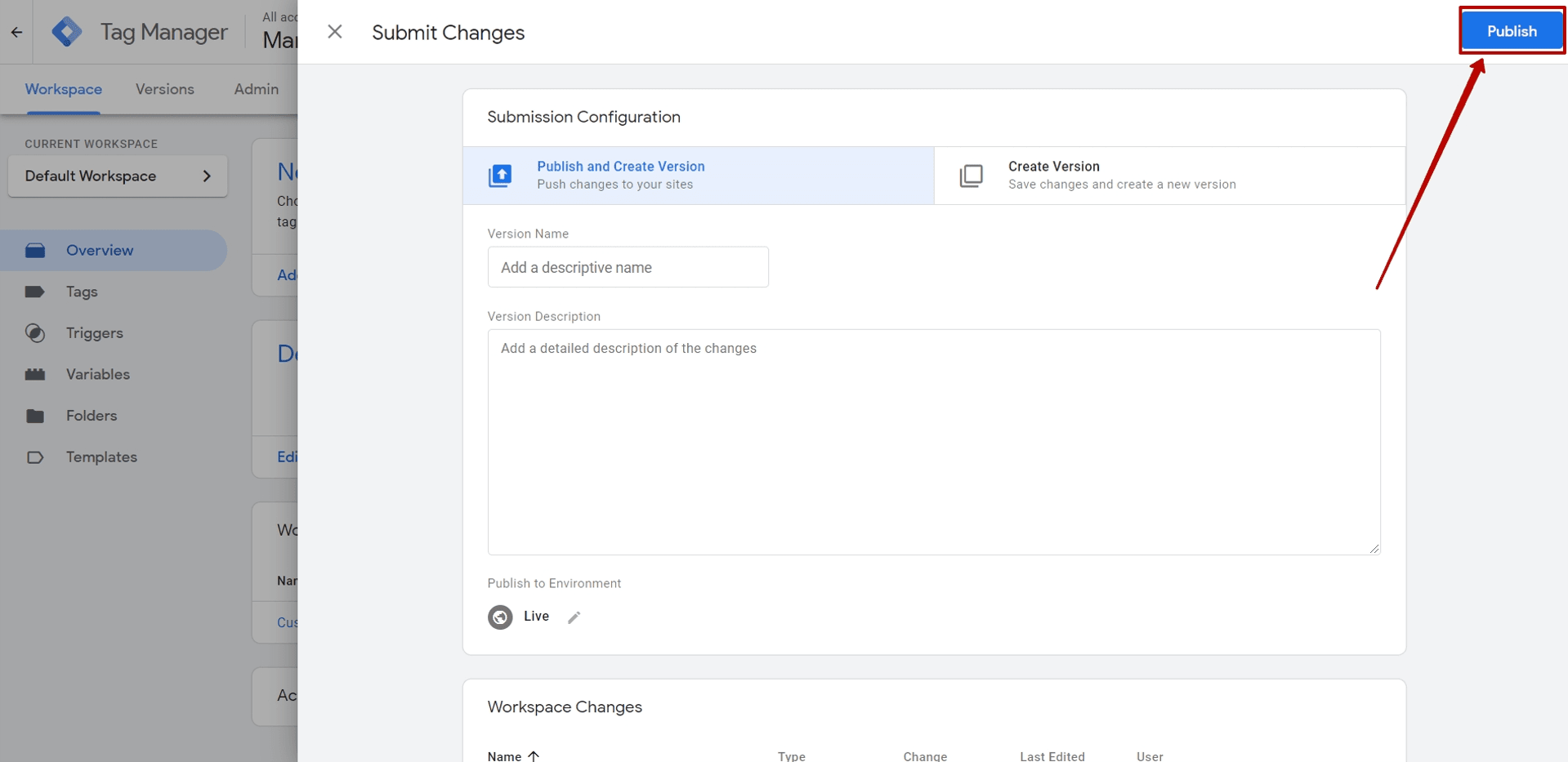 How to add Marquiz to a website using Google Tag Manager (GTM) 7