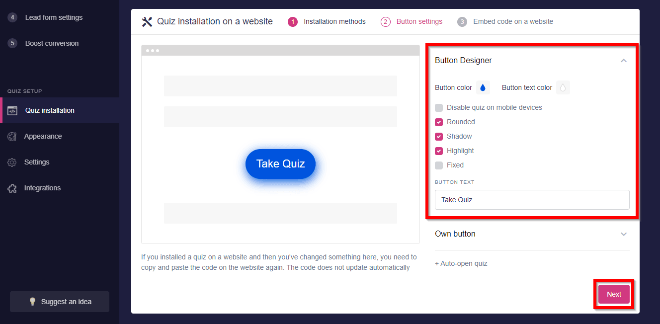 How to install Marquiz on Clickfunnels 16