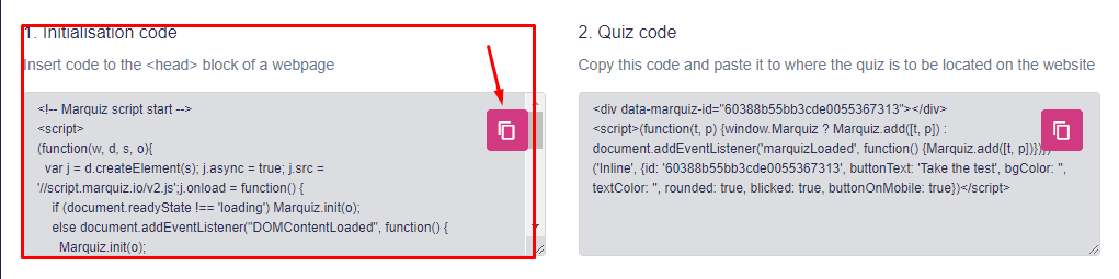How to install Marquiz on Squarespace 15