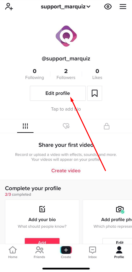 How to Install Marquiz on TikTok 2