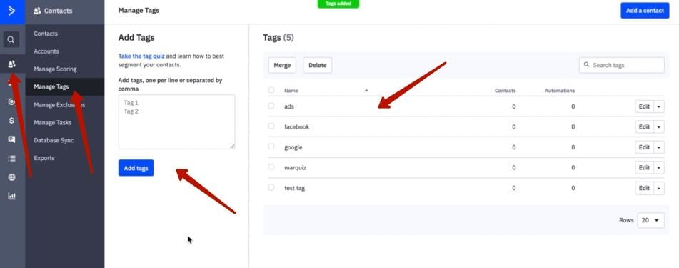 How to integrate Marquiz with ActiveCampaign 1