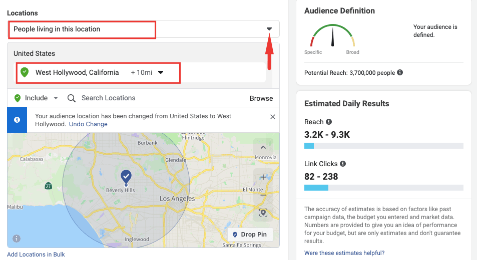 How to set up your quiz with Facebook ads 4