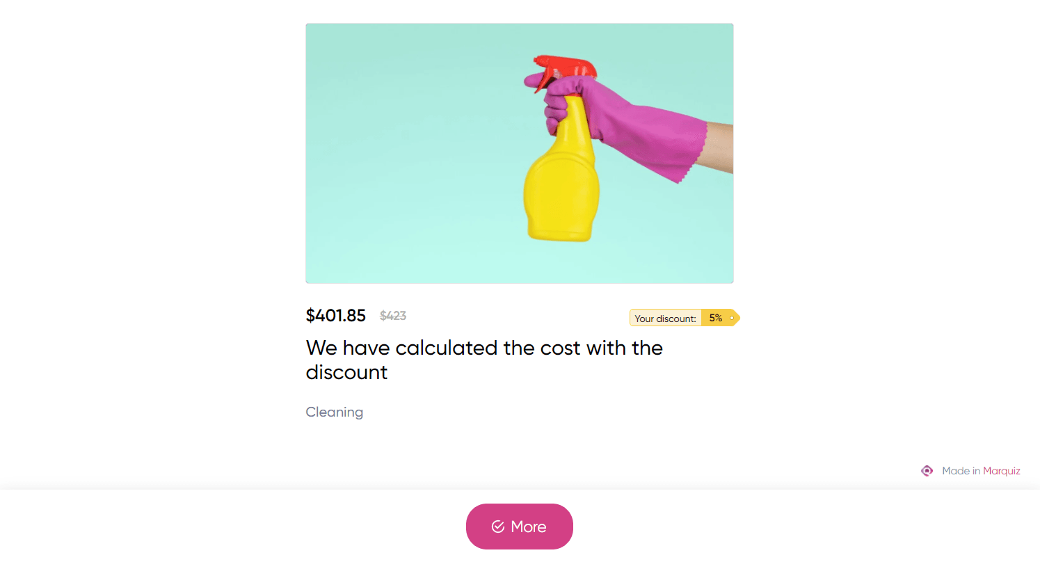 Setting up the calculator in a quiz 7